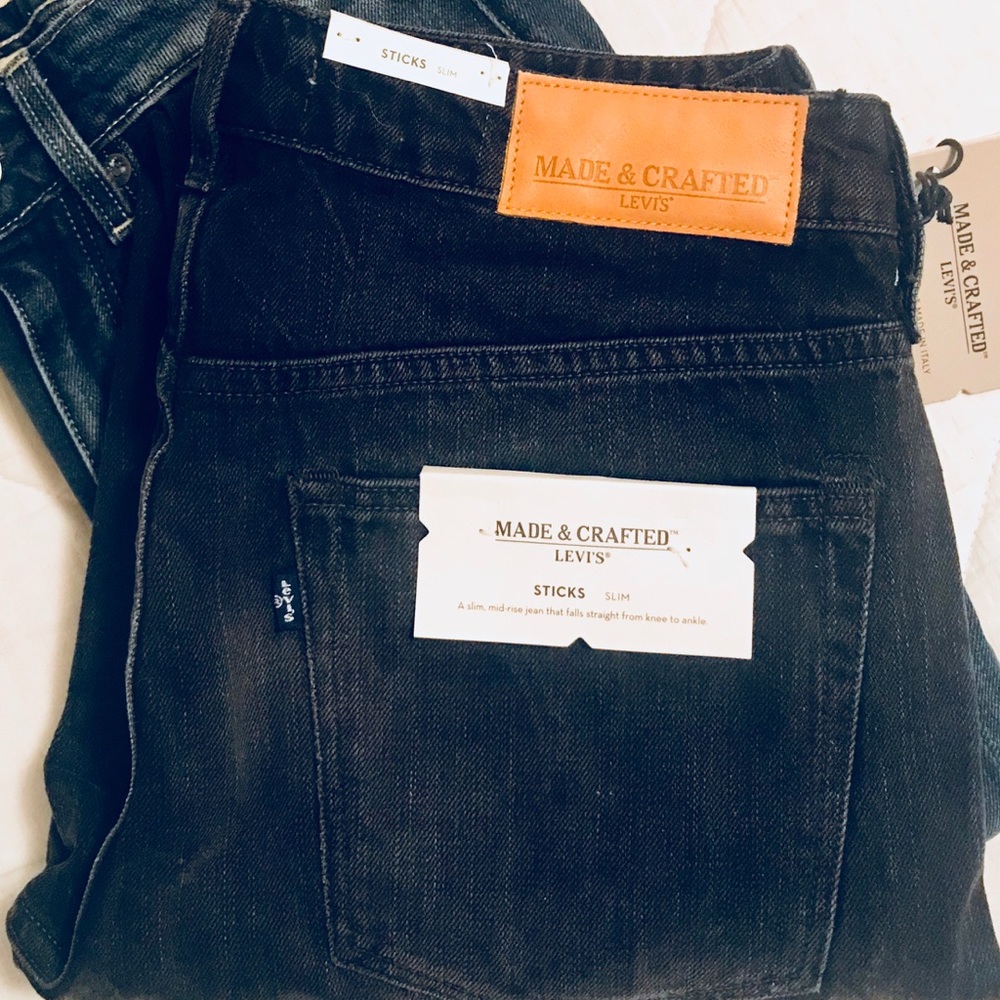 Womens Made & Crafted Levi’s Jeans Sticks Slim Fit